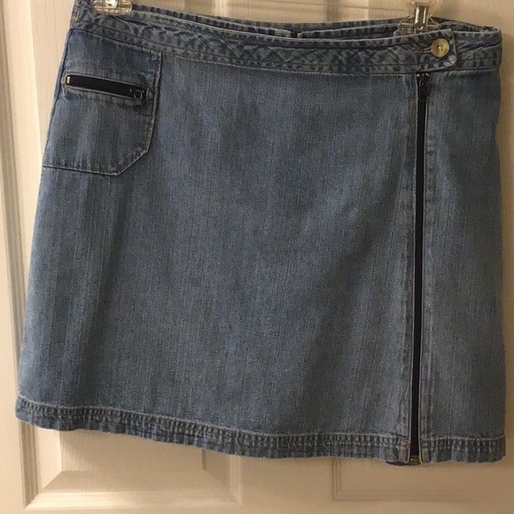 Cute denim Jean Skort - Picture 1 of 6